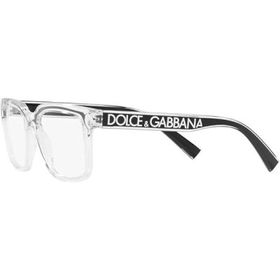 Dolce & Gabbana DG 5101 3133 Crystal Plastic Square Eyeglasses 52mm