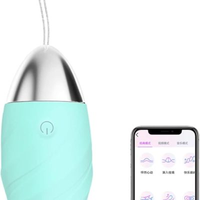 TYDAY Bullet Vibrator G-Spot Stimulator Clitoris Stimulator Vibrator with App Bluetooth 10 Vibration Modes for Her Quiet and Strong Vibro Egg Panties for Sex Toy for Women Couple (Blue)