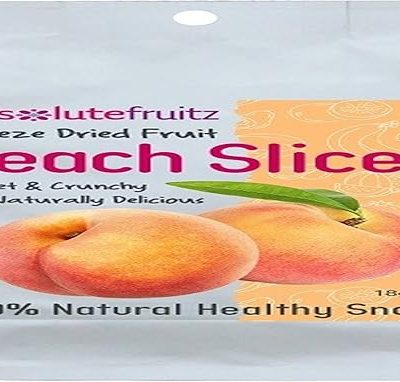 Absolute Fruitz Freeze Dried Peach Slices 18 g