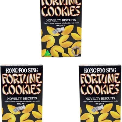Kong Foo Sing Foo Sing Fortune Cookies, 100 g (Pack of 3)