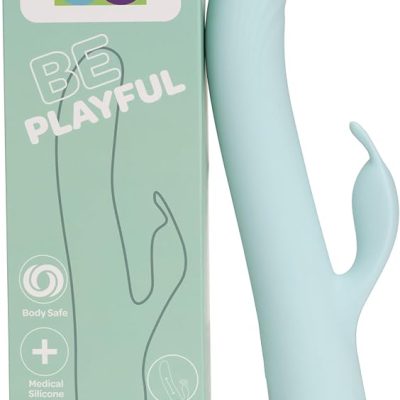 Control Bu Rabbit Vibrator with Push Effect Movement and Flexible Vibration Arm - Be Playful