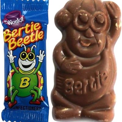 Bertie Beetle Chocolates 50 Pack - Bulk Value Pack - Australian Made Chocolate Treats For Halloween Birthday Movie Night Easter Christmas