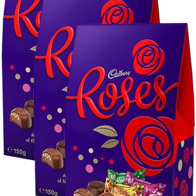 Cadbury Cadbury Roses Chocolate Gift Bag, 150 g