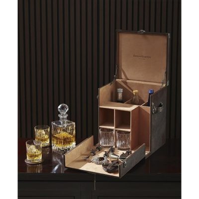 Reed And Barton 897307 200th Anniversary Soho Travel Bar Box Gift Set