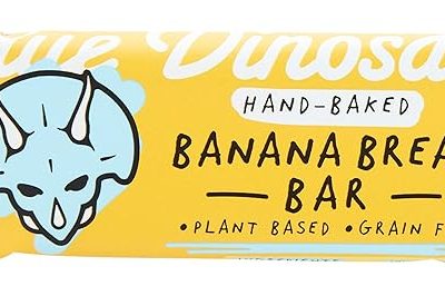 Blue Dinosaur Banana Bread Snack Bar, Banana Bread 540 grams, Pack of 12
