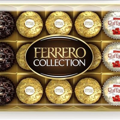 Ferrero T15 Collection Rocher Rondnoir and Raffaello Chocolates Box 172 g