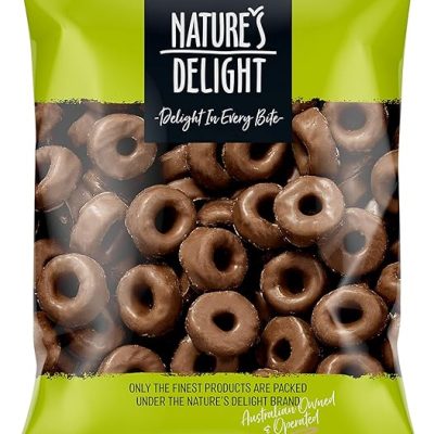 Natures Delight Aniseed Rings Chocolate 300 g