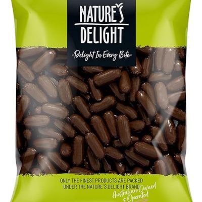 Natures Delight Milk Chocolate Raspberry Bullet 300 g