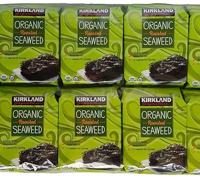 Kirkland Organic Roasted Seaweed 10-pack