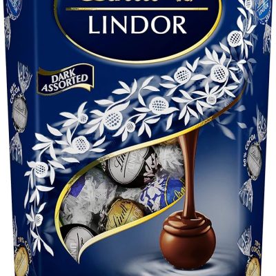 Lindt Lindor Dark Assorted Chocolate Cornet 327g