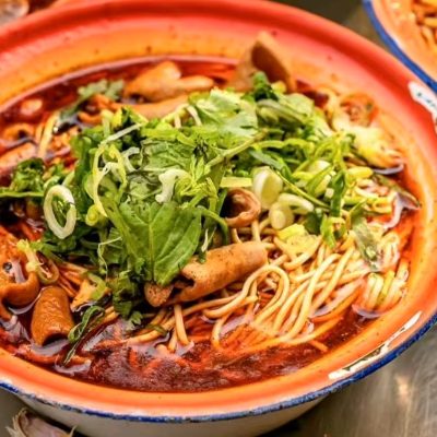 Tofu Noodles for One Person